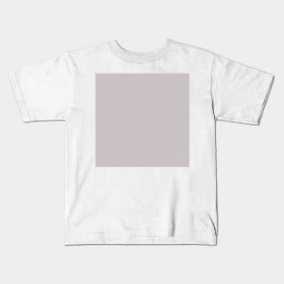 Modern elegant pattern, in gray with a minimalist texture Kids T-Shirt